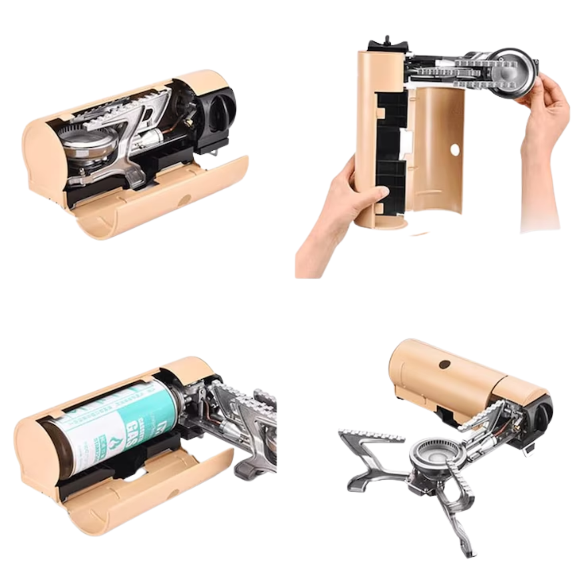 Aragaz camping mini portabil-pliabil