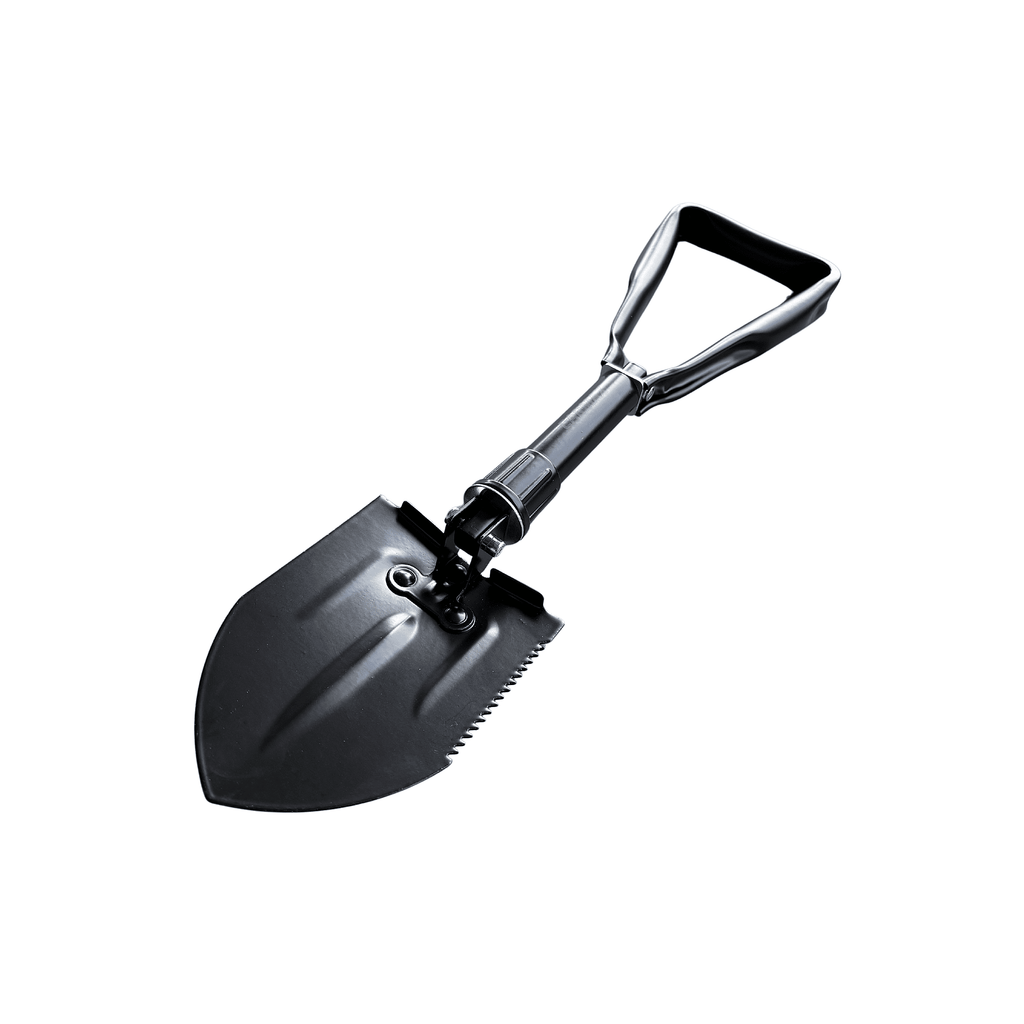Lopată mini pliabilă din metal cu husă